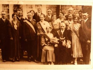 Schützenfest 1935: Königspaar Heinrich Nolte und Therese Güntermann
