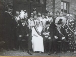 1936 Königspaar August und Antonie Otte