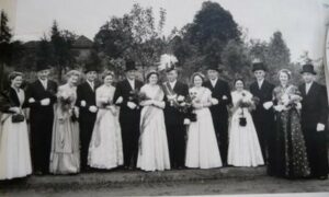 1956 Königspaar Meinolf Kreilaus und Marianne Nolte