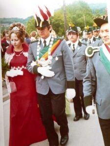 1972 Königspaar Winfried und Roswitha Rochell