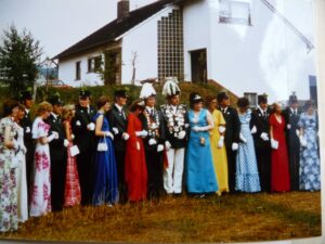 1976 Königspaar Hans-Gerd Bröker und Angelika Bolte
