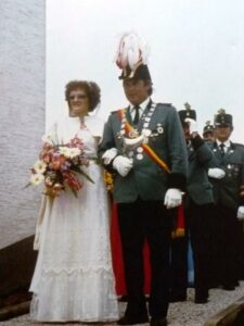 1979 Königspaar Hartmut und Ulla Rochell