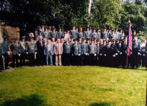 Schützenfest 1992: Ehrenmitglieder und Schützen