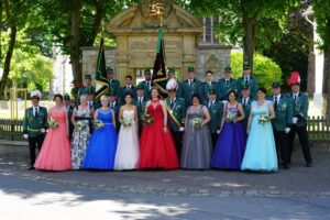 2022 Königspaar Jörg Müller und Heike Puls-Dewender