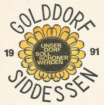 Goldmedaille“Unser Dorf soll schöner werden 1991″